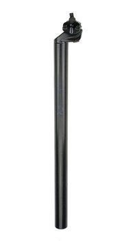 Wspornik siodła 27.2 x 400 mm z jarzmem czarny 