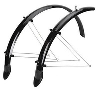 Błotniki Orion 26" x 53 mm czarne - komplet z chlapaczem - produkt ze zwrotu