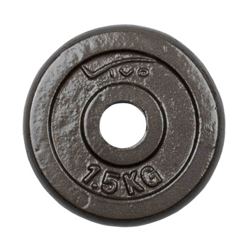 Obciążenie żeliwne talerz 1.5kg VIVO otwór 26,5 mm