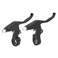 Dzwignie hamulca V-brake 3 palce aluminiowe para czarne