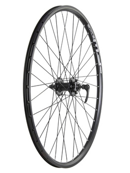 Koło przód 27,5" piasta XMX-A291QF hamulec tarczowy, łożyska maszynowe, obręcz Rodi FW DISC, czarne-szprychy