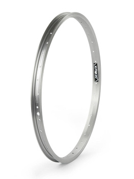 Obręcz XMX 20" 28-otwrów 21x16,2 mm alu. srebrna anodyzowana