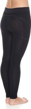 Brubeck LE11700 Spodnie damskie z długą nogawką Active Wool czarny XL