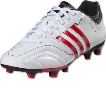 Buty piłkarskie adidas 11Nova TRX FG biało-czerw 