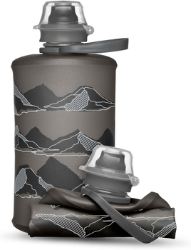 Elastyczna butelka HydraPak Stow Mountain 350ml Mammoth Grey
