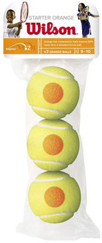 Piłka do tenisa ziemnego Wilson Roland Garros 5" mini Jumbo Yellow WRT1416YD