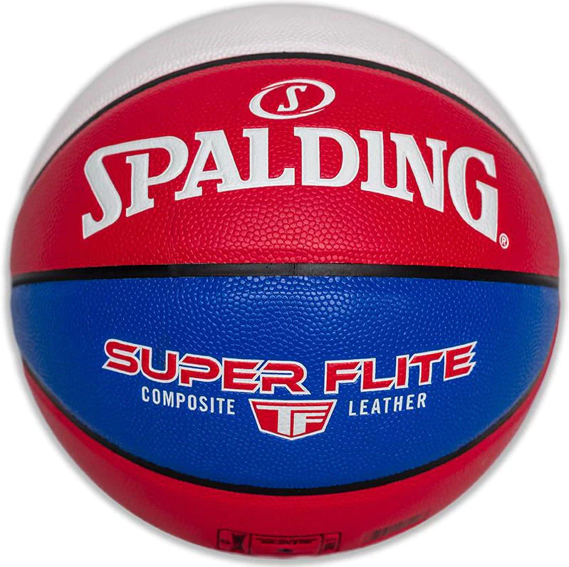 Piłka koszowa Spalding Super Flite czerwony-biały-niebieski