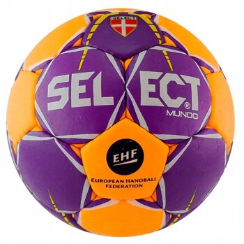 Piłka ręczna Select HB Mundo Official EHF purple/orange senior 3 Gat I