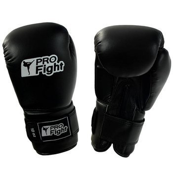 Rękawice bokserskie Profight PVC czarne 14oz