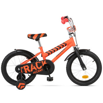 Rower dziecięcy Accent Track 16" pomarańczowo matowy