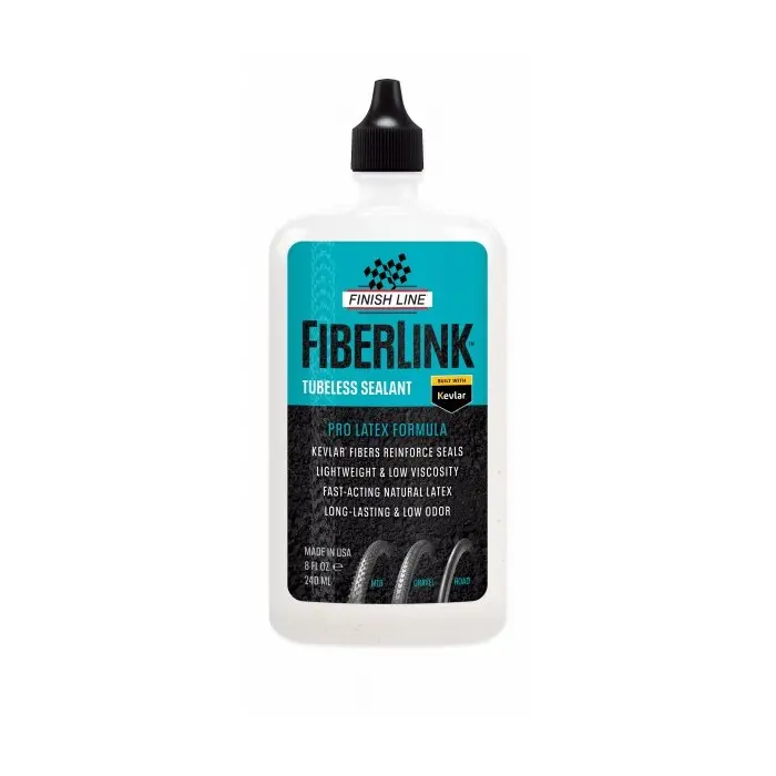 Uszczelniacz do opon Finish Line FiberLink Tubuless Sealant Pro Latex 240 ml