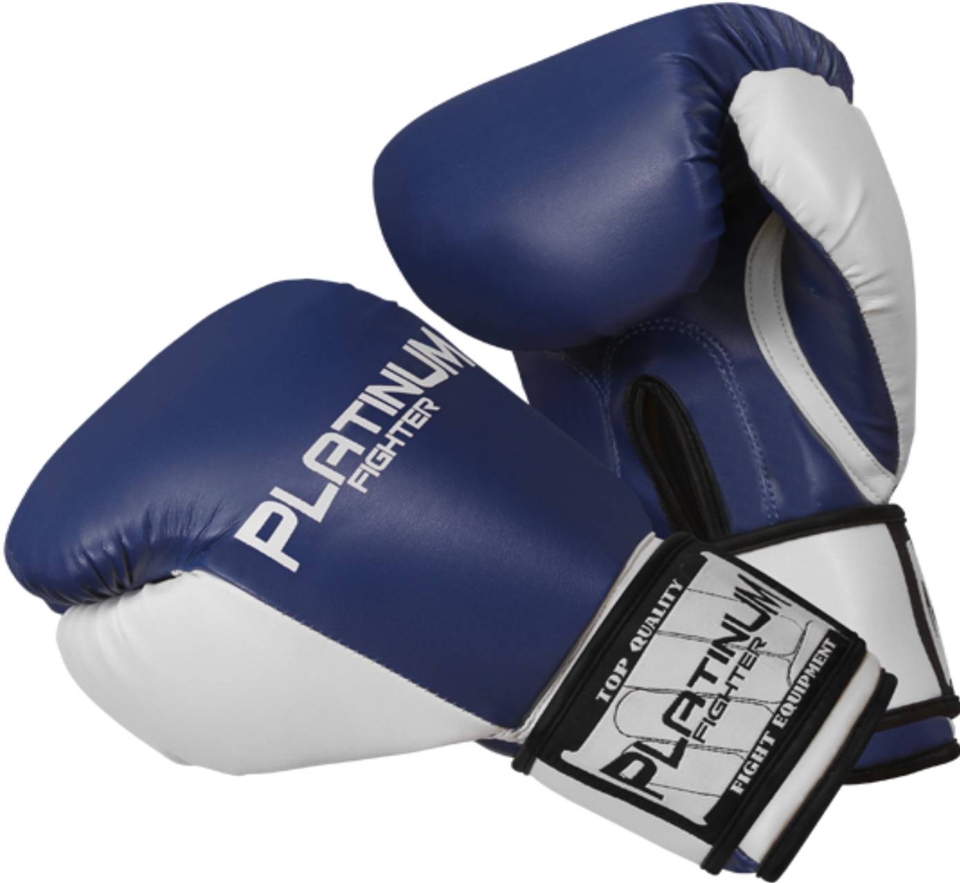 Beltor platinium fighter rękawice bokserskie Tiger 10oz niebieski B0831