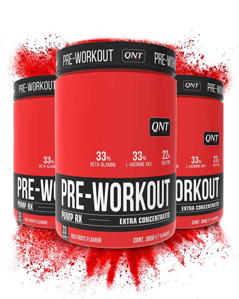 Proszek przedtreningowy QNT PreWorkout 300 g czerwone owoce Sklep