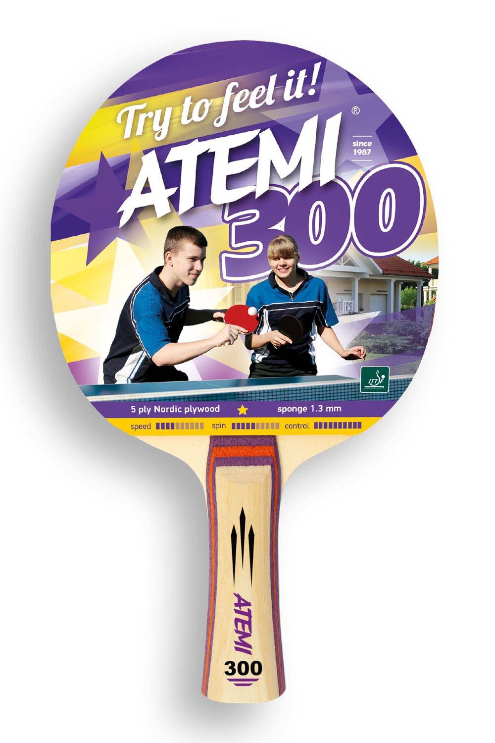 Rakietka do tenisa stołowego ATEMI 300 CV