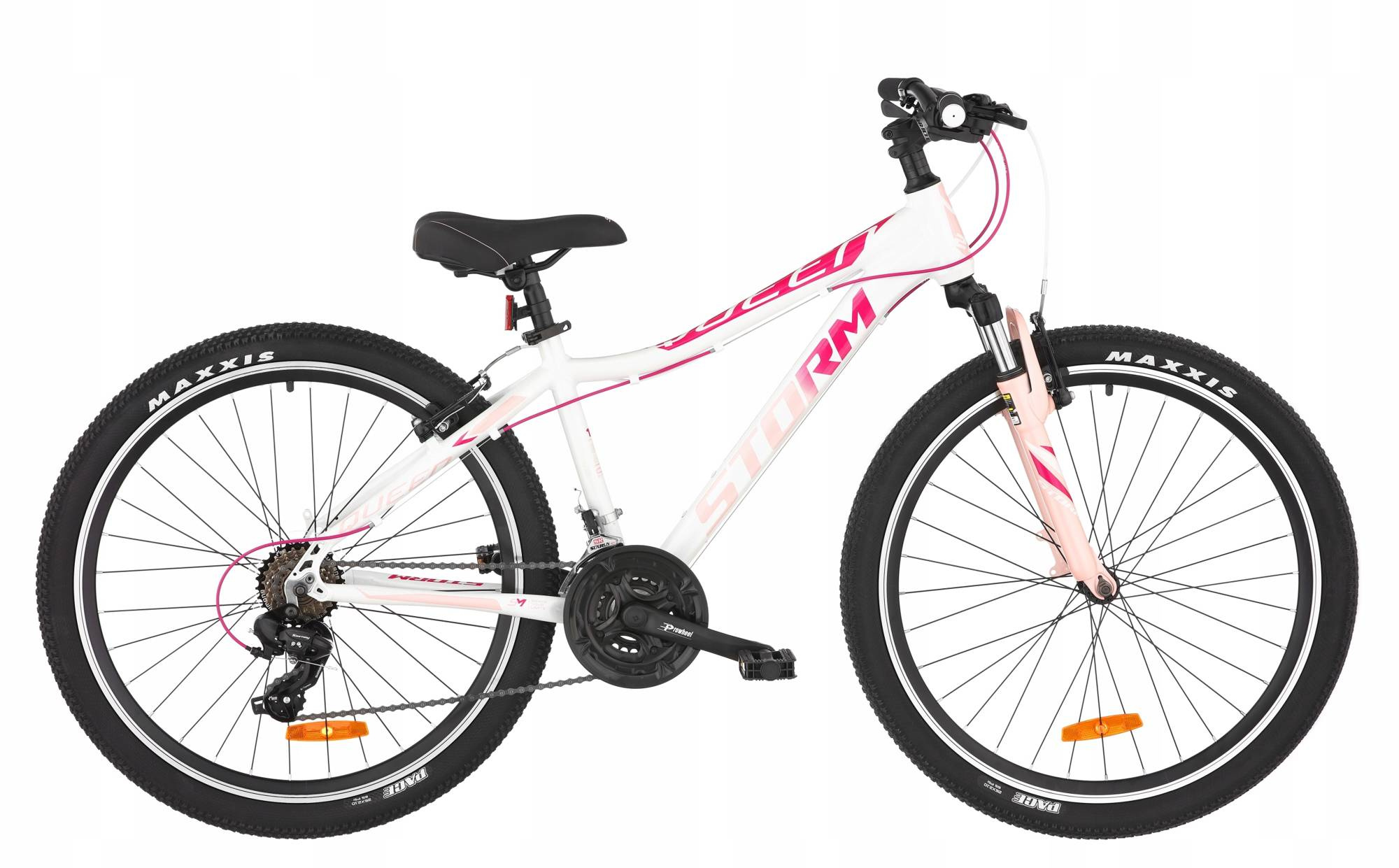 Rower Storm MTB 26" QUEEN biało rózowy Sklep rowerowy online