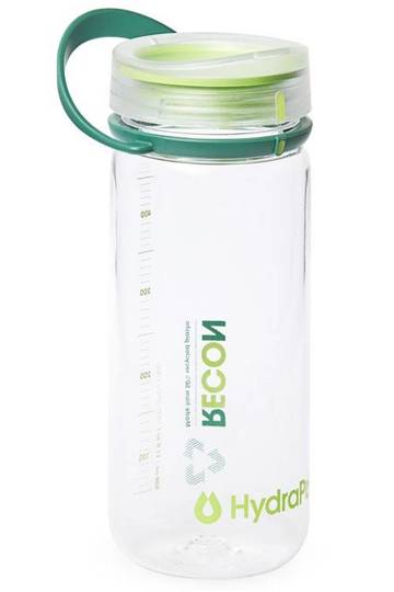 Ekologiczna Butelka HydraPak Recon 500ml - Clear/ Evergreen & Lime