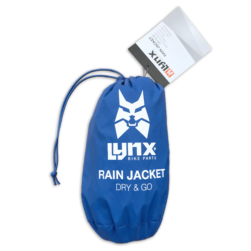 Kurtka Lynx Dry & Go Przeciwdeszczowa Niebieska