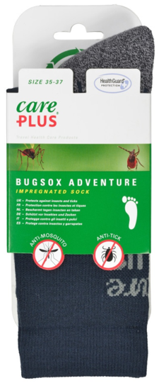 Skarpety Care Plus Bugsox Adventure - czarne
