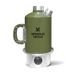 Aluminiowa Kuchenka czajnik turystyczny Survival Kettle zielona - zestaw