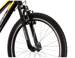 Rower Kross HEXAGON Junior 1.0 24" czarny-srebrno-żółty połysk 